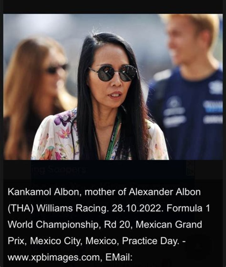 Unveiling Alex Albon's Mother: A Legacy Of Racing And Inspiration