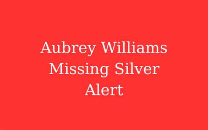Missing Person Alert: Aubrey Williams' Whereabouts Unknown