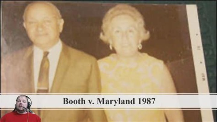 Maryland's Landmark Gun Control Case: Booth V. Maryland
