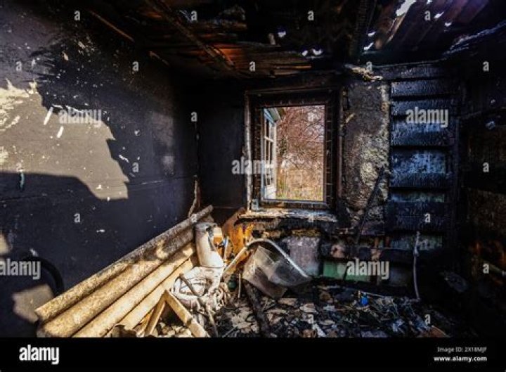 Haunting Photos Of The Devastating Aftermath: Burnt House Pictures