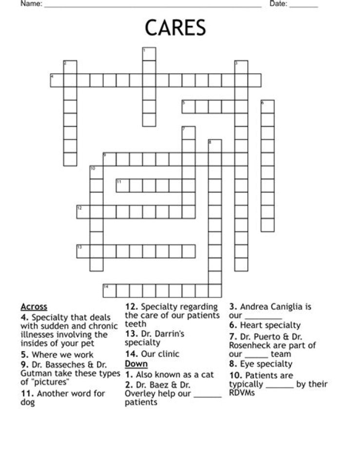 Discover The Crossword Solution For 