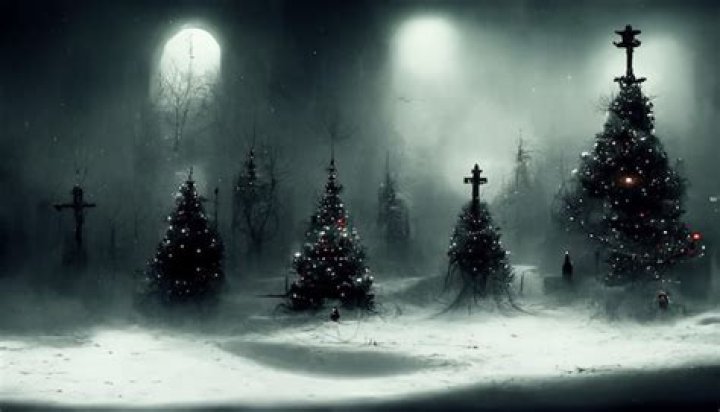 Haunting And Eerie: A Collection Of Creepy Christmas Backgrounds