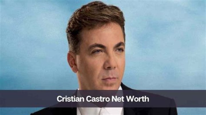 Cristian Castro's Net Worth: A Fortune Unveiled