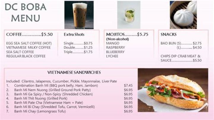 DC's Best Boba: Explore Our Enticing Menu Today