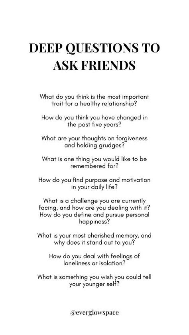 Unveiling Truths And Forging Deeper Bonds: Deep Questions For Friends