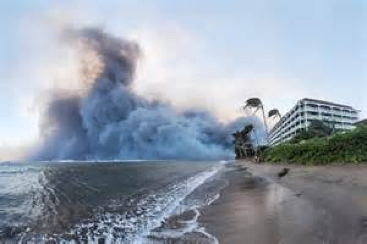 The Royal Lahaina Resort Fire