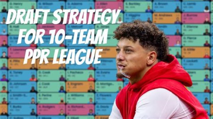 The Ultimate Draft Strategy Guide For PPR Leagues