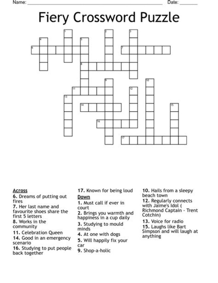 Ultimate Guide To Unleashing The Sizzle With Fiery Crossword Puzzles