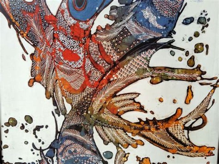 Stunning Fish Abstract Paintings: Explore The Marine World Through Art