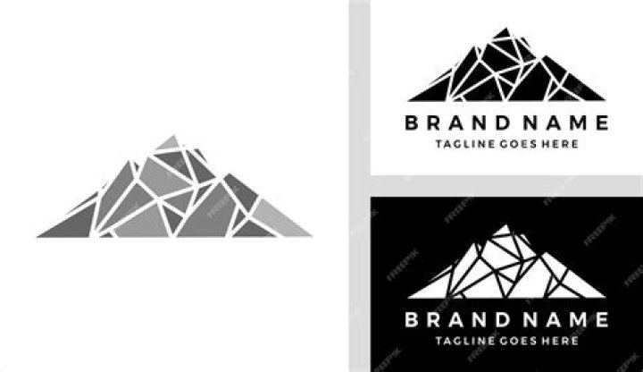 Striking Geometric Mountain Logos: Elevate Your Brand Identity