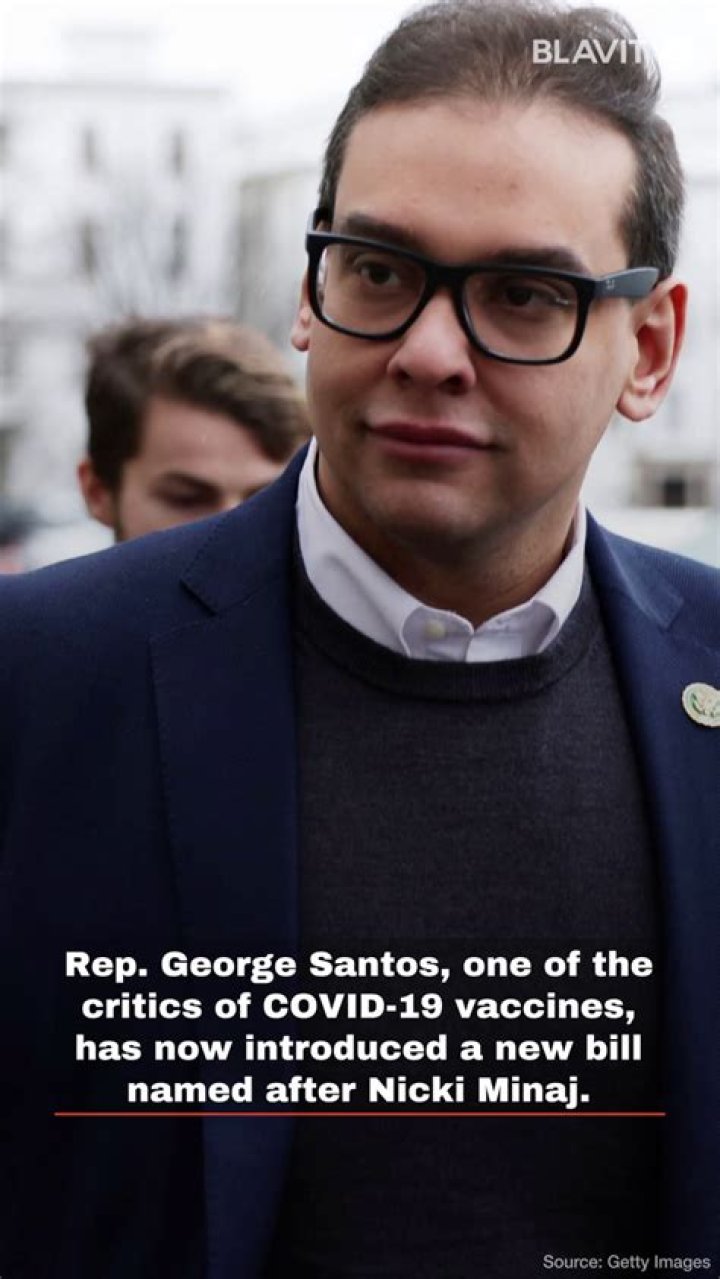 George Santos' Anti-Vaccine Bill: Dubbed The 'Nicki Minaj Act'