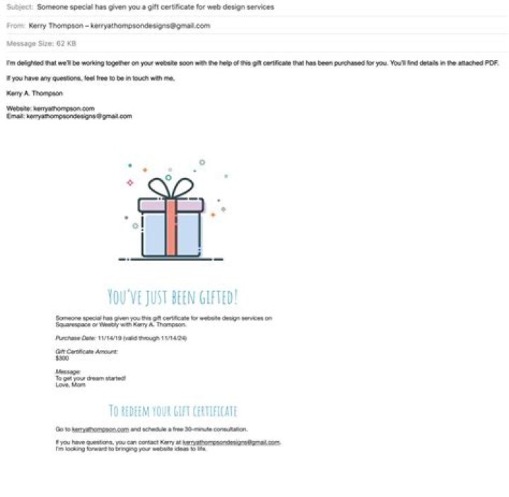 Send A Gift Certificate | Email Shop | PBS