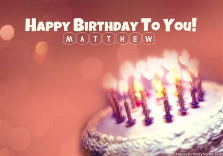 Discover Captivating Happy Birthday Wishes Images For Matthew