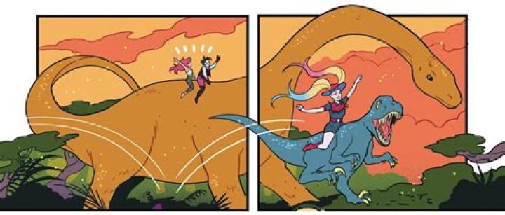 Harley Quinn And Poison Ivy's Prehistoric Pride Ride