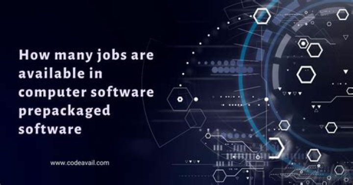 Exploring The Job Landscape In Computer Software Prepackaged Software