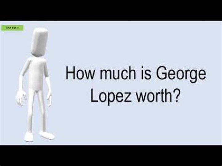 George Lopez's Net Worth: A Fortune Built On Comedy