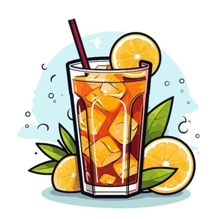 Downloadable Ice Tea Clipart For Your Designs