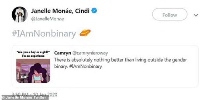 Janelle Monae's Historic Non-Binary Declaration Sparks Inspiration