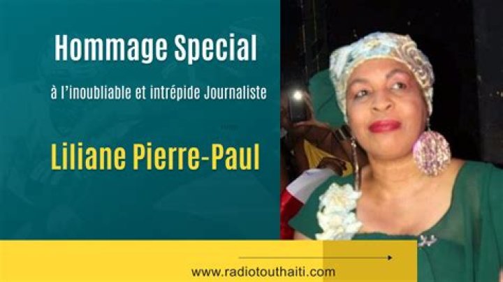 Journalist Spotlight: Liliane Pierre Paul's Impact On Journalism