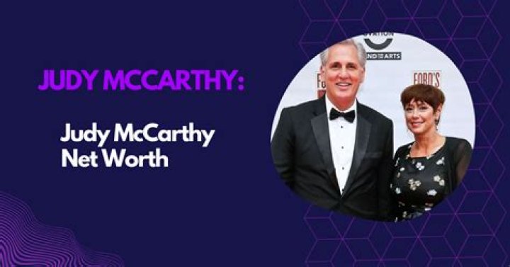 Unveiling The Secrets Of Judy McCarthy's Net Worth