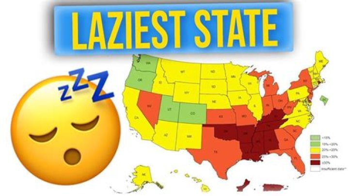The Most And Least Active States In The US: Uncovering The Lazy Truth