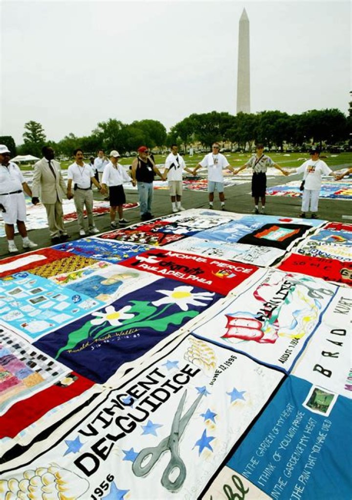 AIDS Memorial Quilt Fabric Finds New Life In Face Masks