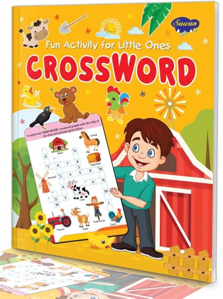 Learn And Play: Crossword Puzzles For The Little Ones