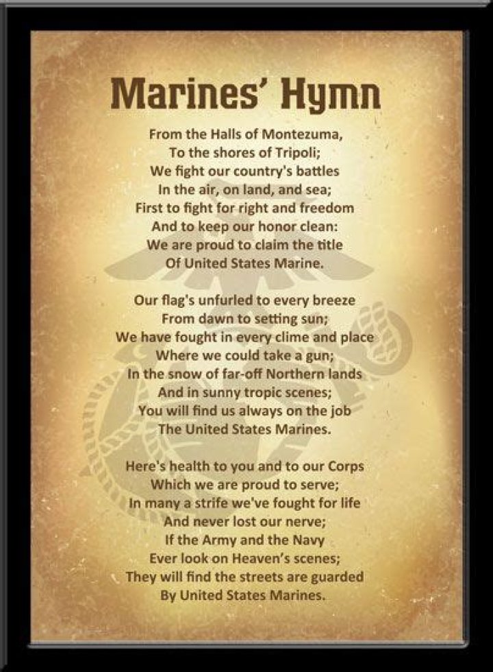 Ultimate Guide To The Marine Corps Hymn | Insight And Lyrics