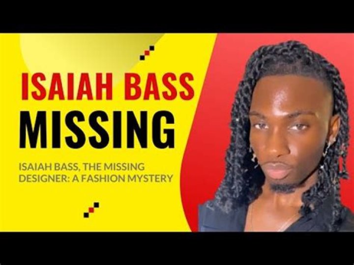 The Disappearance Of Fashion Icon Isaiah Bass