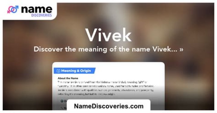 Meet Vivek: Renowned Name In The Industry