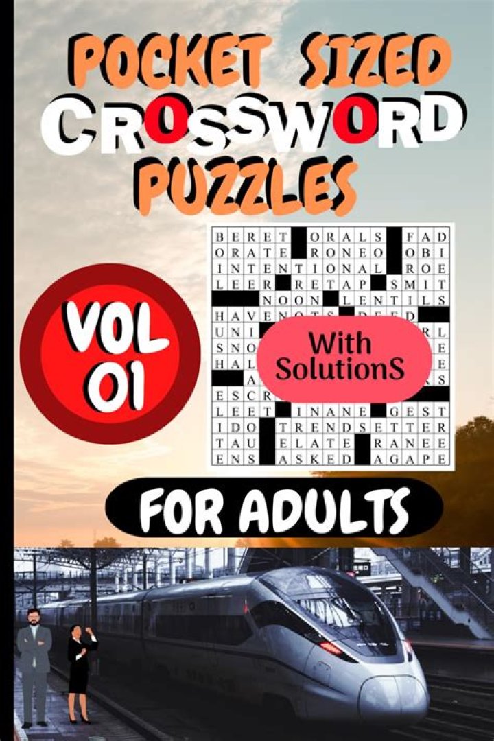 Pocket-Sized Crossword Puzzles For Your Daily Dose Of Brain Exercise