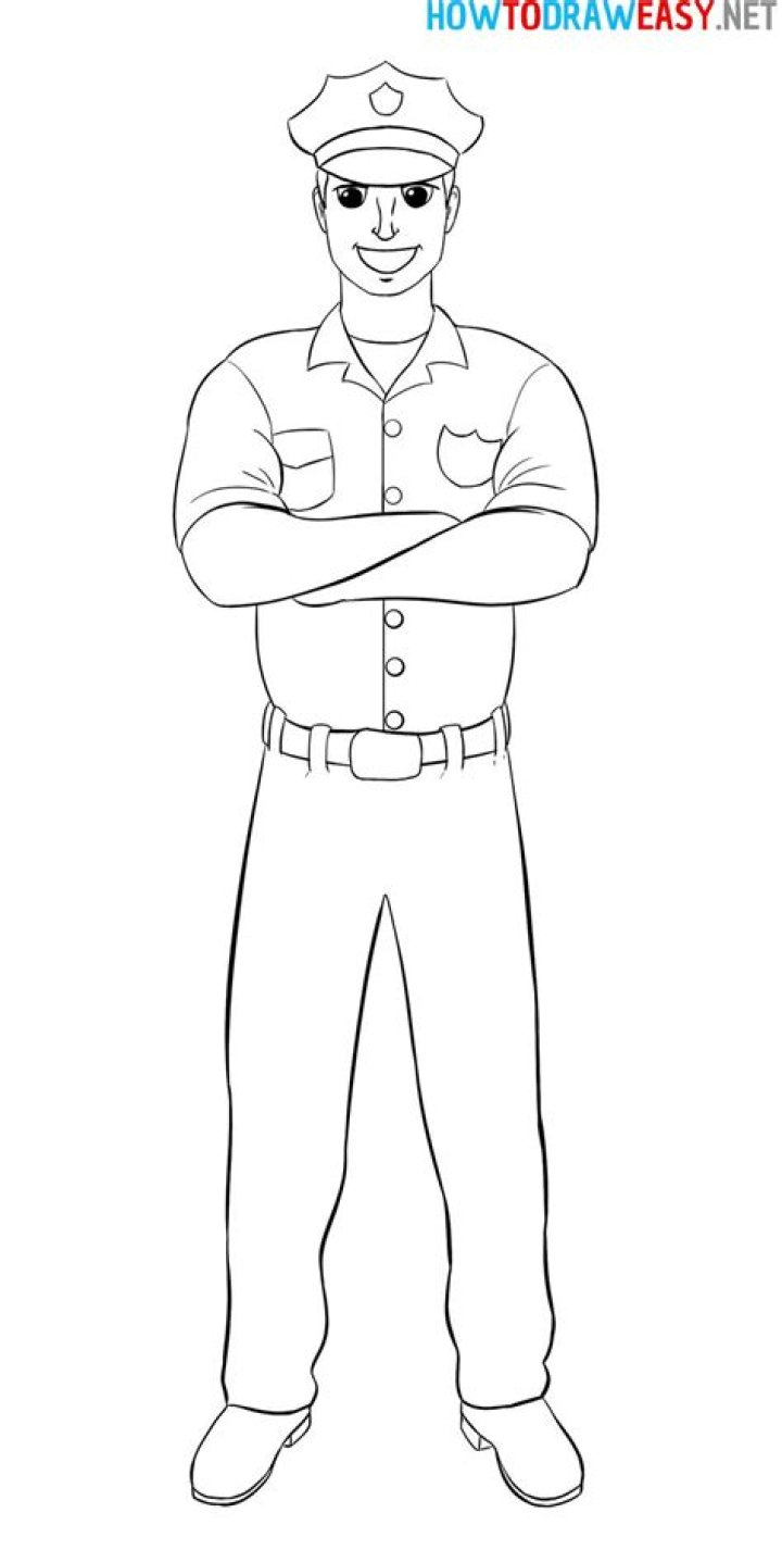 How To Draw A Police Officer: A Simple Guide For Beginners