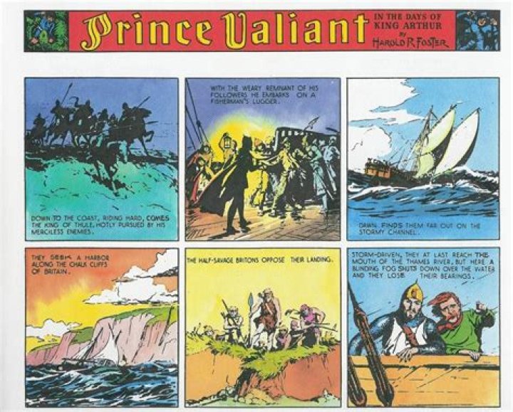 Treasured Masterpieces Of Prince Valiant Sunday