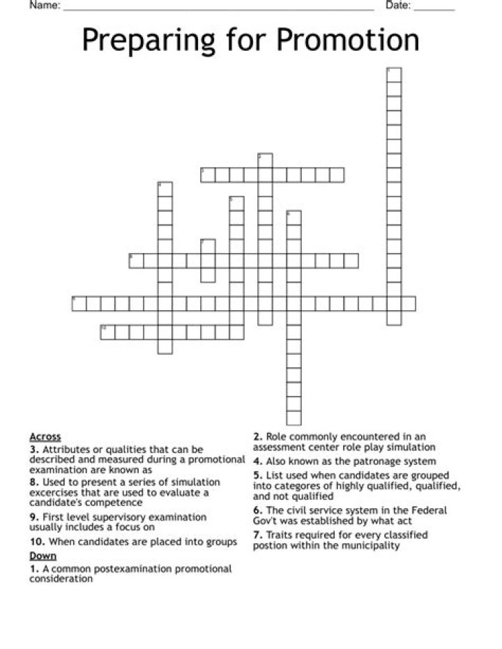 Uncover Amazing Promotions With Our Crossword Challenge