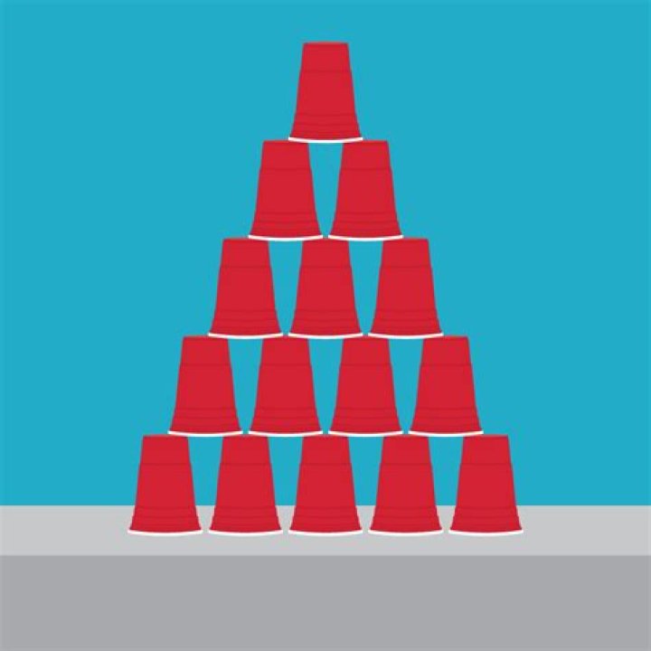 Unravel The Secrets Of Stacked Cups: A Pyramid's Artistic Expression