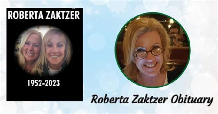 Roberta Zaktzer: Remembering A Life Well-Lived