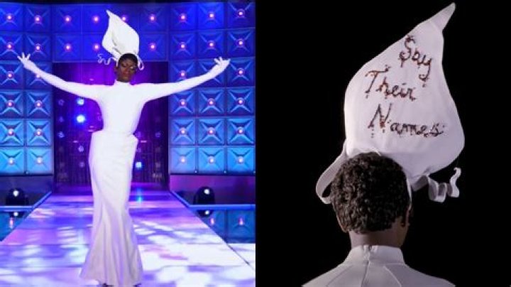 Symone's Powerful Drag Race Runway Message: Shining A Light On Police Brutality