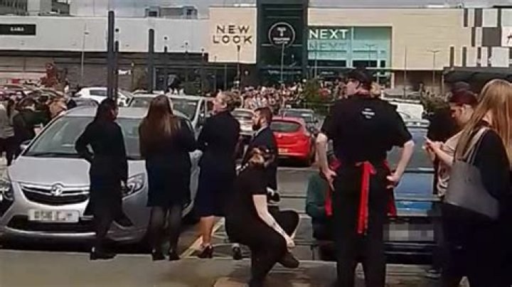 Shoppers evacuated after 'threat' call as specially trained officers search