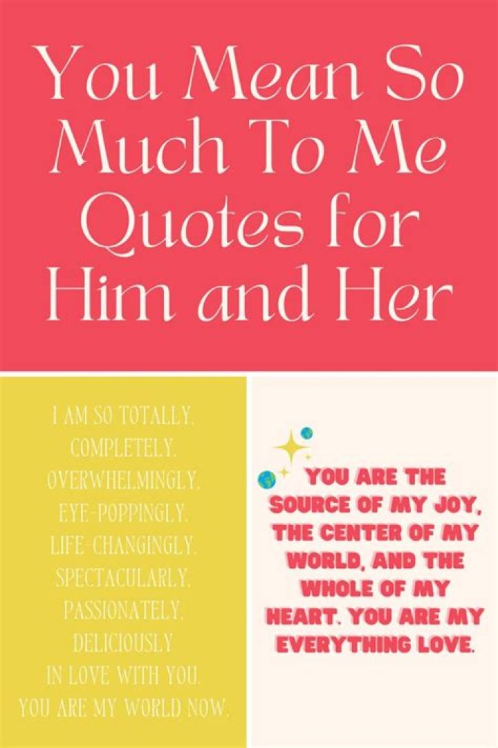 Sweet And Meaningful Quotes Expressing Your Love For Him