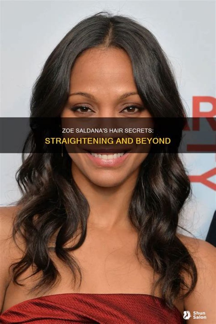 Zoe Saldana's Hair Care Secrets: Uncover The Ultimate Guide